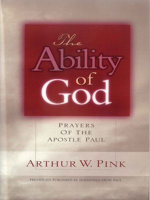 cover image of The Ability of God